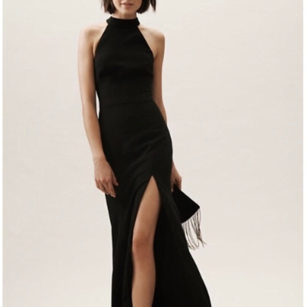 BHLDN Montreal Black Dress - brand new